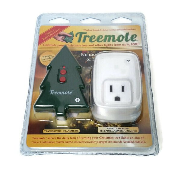 Treemote Holiday Treemote Wireless Remote Switch For Christmas Tree